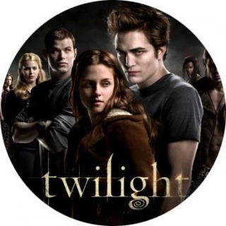 TWILIGHT - Motive 2 - okrúhla podložka pod pohár