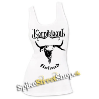 KORPIKLAANI - Finland - Ladies Vest Top - biele