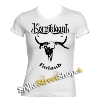 KORPIKLAANI - Finland - biele dámske tričko