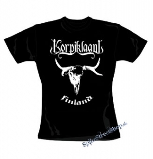 KORPIKLAANI - Finland - čierne dámske tričko