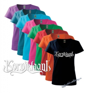 KORPIKLAANI - Logo - farebné dámske tričko