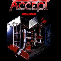 ACCEPT - Metal Heart - štvorcová podložka pod pohár