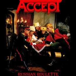 ACCEPT - Russian Roulette - štvorcová podložka pod pohár