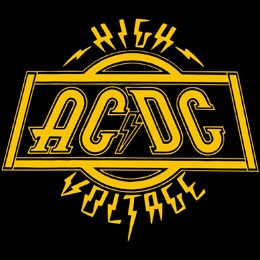 AC/DC - High Voltage - štvorcová podložka pod pohár