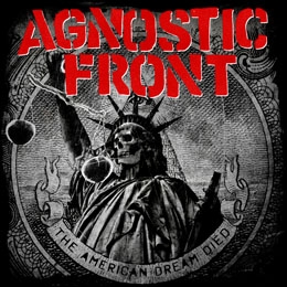 AGNOSTIC FRONT - The American Dream Died - štvorcová podložka pod pohár