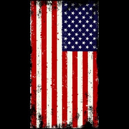 AMERICAN FLAG - Americká zástava - štvorcová podložka pod pohár