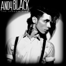 ANDY BLACK - The Shadowside - štvorcová podložka pod pohár