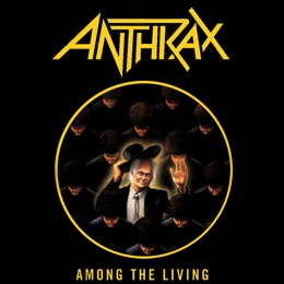 ANTHRAX - Among The Living - štvorcová podložka pod pohár