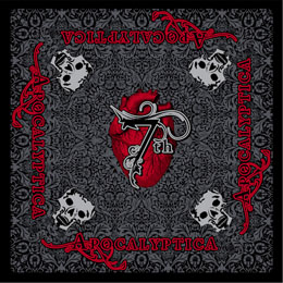 APOCALYPTICA - 7th Skulls - štvorcová podložka pod pohár