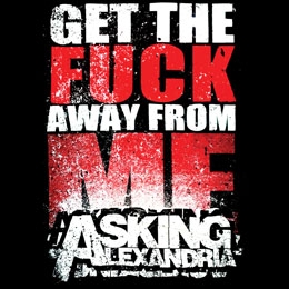 ASKING ALEXANDRIA - Get Away From Me- štvorcová podložka pod pohár