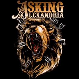 ASKING ALEXANDRIA - Lion - štvorcová podložka pod pohár