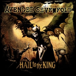 AVENGED SEVENFOLD - Hail To The King Grimm - štvorcová podložka pod pohár