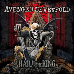 AVENGED SEVENFOLD - Hail To The King - štvorcová podložka pod pohár