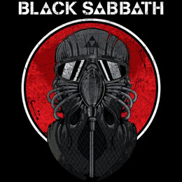 BLACK SABBATH - Mask - štvorcová podložka pod pohár