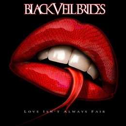 BLACK VEIL BRIDES - Love Isn´t Always Fair - štvorcová podložka pod pohár