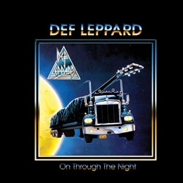 DEF LEPPARD - On Through The Night - štvorcová podložka pod pohár