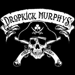 DROPKICK MURPHYS - Pirate Skull - štvorcová podložka pod pohár