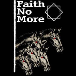 FAITH NO MORE - Horses - štvorcová podložka pod pohár
