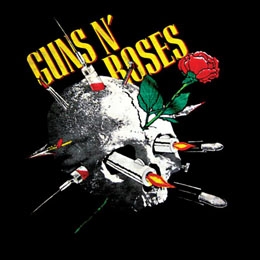 GUNS N ROSES - Needle Skull - štvorcová podložka pod pohár