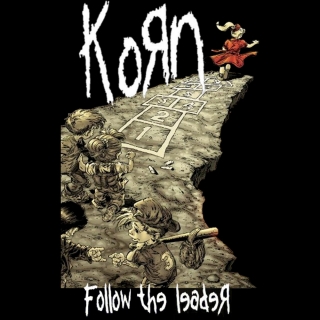 KORN - Follow The Leader - štvorcová podložka pod pohár