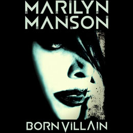 MARILYN MANSON - Born Villain - štvorcová podložka pod pohár