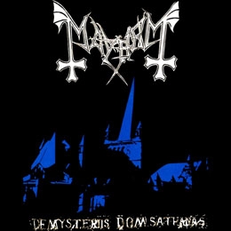 MAYHEM - De Mysteriis Dom Sathanas - štvorcová podložka pod pohár