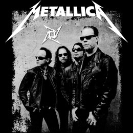 METALLICA - Band - štvorcová podložka pod pohár