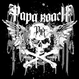 PAPA ROACH - Crossbone - štvorcová podložka pod pohár