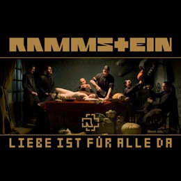 RAMMSTEIN - Liebe Ist Fur Alle Da - štvorcová podložka pod pohár