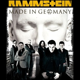 RAMMSTEIN - Made In Germany - štvorcová podložka pod pohár