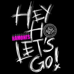 RAMONES - Hey Ho Let´s Go - štvorcová podložka pod pohár