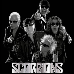 SCORPIONS - Band - štvorcová podložka pod pohár