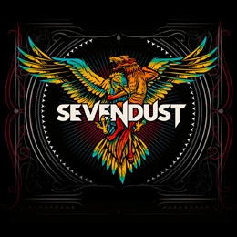 SEVENDUST - Flaw Logo - štvorcová podložka pod pohár