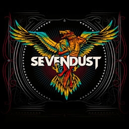 SEVENDUST - Flaw Logo - štvorcová podložka pod pohár
