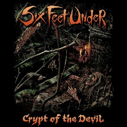 SIX FEET UNDER - Crypt Of The Devil - štvorcová podložka pod pohár