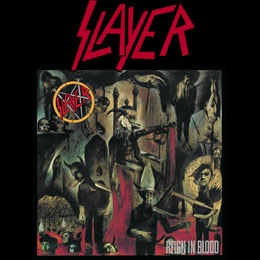 SLAYER - Reign In Blood - štvorcová podložka pod pohár