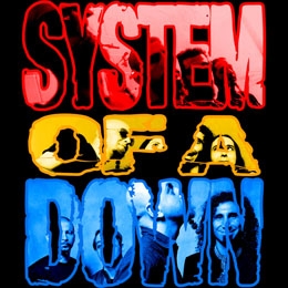 SYSTEM OF A DOWN - Colours - štvorcová podložka pod pohár