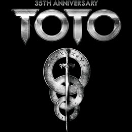 TOTO - 35th Anniversary - štvorcová podložka pod pohár