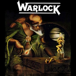 WARLOCK - Burning The Witches - štvorcová podložka pod pohár