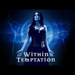 WITHIN TEMPTATION - Sharon Portrait - štvorcová podložka pod pohár