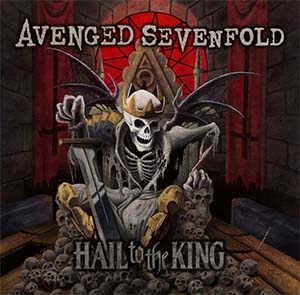 AVENGED SEVENFOLD - Throne Of King - štvorcová podložka pod pohár