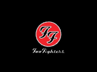 FOO FIGHTERS - Logo - štvorcová podložka pod pohár