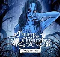 BULLET FOR MY VALENTINE - Tears Don´t Fall - štvorcová podložka pod pohár