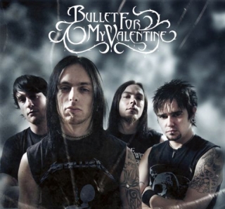 BULLET FOR MY VALENTINE - štvorcová podložka pod pohár