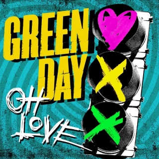 GREEN DAY - Oh Love - štvorcová podložka pod pohár