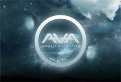 ANGELS AND AIRWAVES - Circle - štvorcová podložka pod pohár