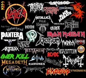 METAL RULES - štvorcová podložka pod pohár