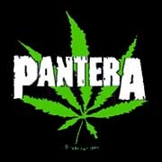 PANTERA - Marihuana Leaf - štvorcová podložka pod pohár