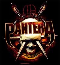 PANTERA - Skull - štvorcová podložka pod pohár