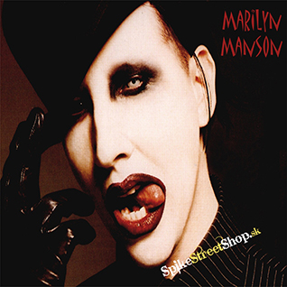 MARILYN MANSON - Colour Portrait - štvorcová podložka pod pohár